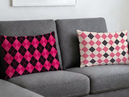 Housse de coussin 70x90 rose en velours chic pour canapé de salon - 2