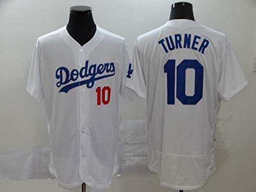 JMING Dodgers #7URIAS #10 Turner Uniformes De Béisbol, Camisetas De Béisbol De Manga Corta De élite para Hombres, Uniformes De Entrenamiento De Equipos (M,A4) Cover