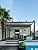 KYBOLT 10'X 13' Aluminum Pergola with Retractable Pergola Canopy, Lawn Shade Shelter for Backyard, Outdoor Party, Garden, Grill Gazebo, Deck (Grey)