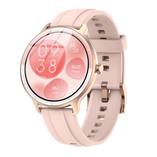 Image of Smart Watch for Men Women(Answer /Make Calls), Smartwatch Built-in AI Voice, 1.27 inch HD Fitness Tracker with Heart Rate /Sleep /Step /SpO2 Monitor, 100+ Sports Modes, IP68 Waterproof Watch for Android iOS