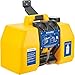Global Industrial 9 Gallon Gravity Fed Portable Eyewash Station, Yellow
