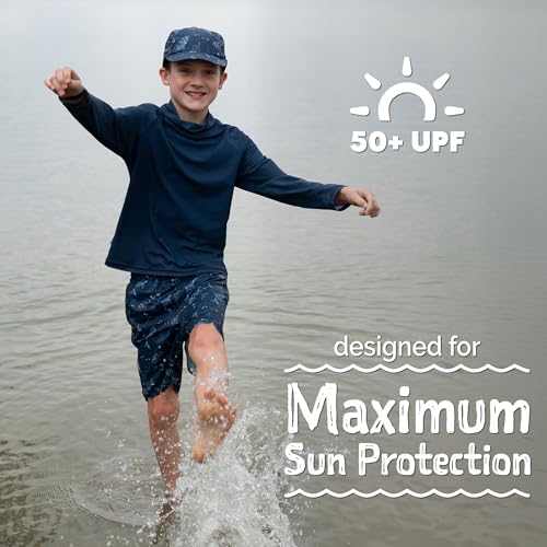 Image of JAN & JUL UV Swim Shorts and Long Sleeve UV Shirt for Toddlers