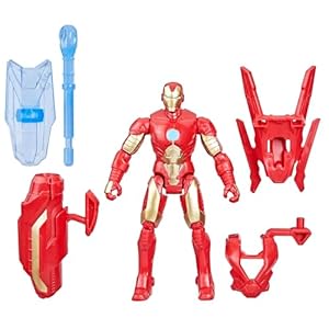 41+xfqa6wfl - Marvel Epic Hero Series Battle Gear Iron Man Action Figure, 4-Inch, Avengers Super Hero Toys for Kids Ages 4 and Up