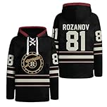 Heated Rivalery Rozanov 81 Sweatshirt Women's Pullover Sports Long Sleeve Shirt Heated Rivalry Merch Jersey Hockey Shane Hollander Ilya Retro Casual Oversize Fashion Trendy Clothing Cuddly Gifts Men