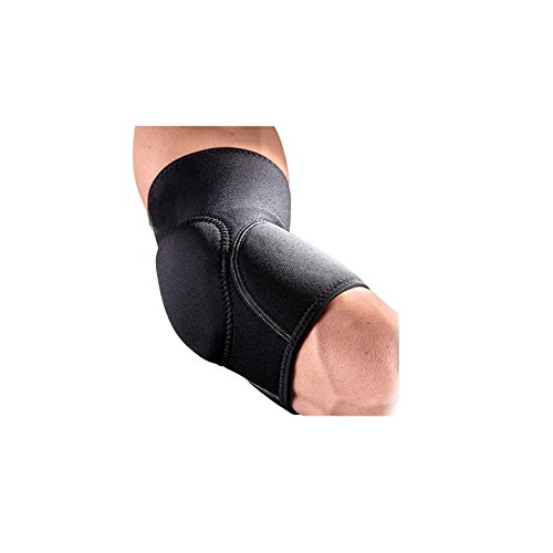 McDavid Classic 483 Deluxe Elbow Pad (Black/Scarlet) X-Large