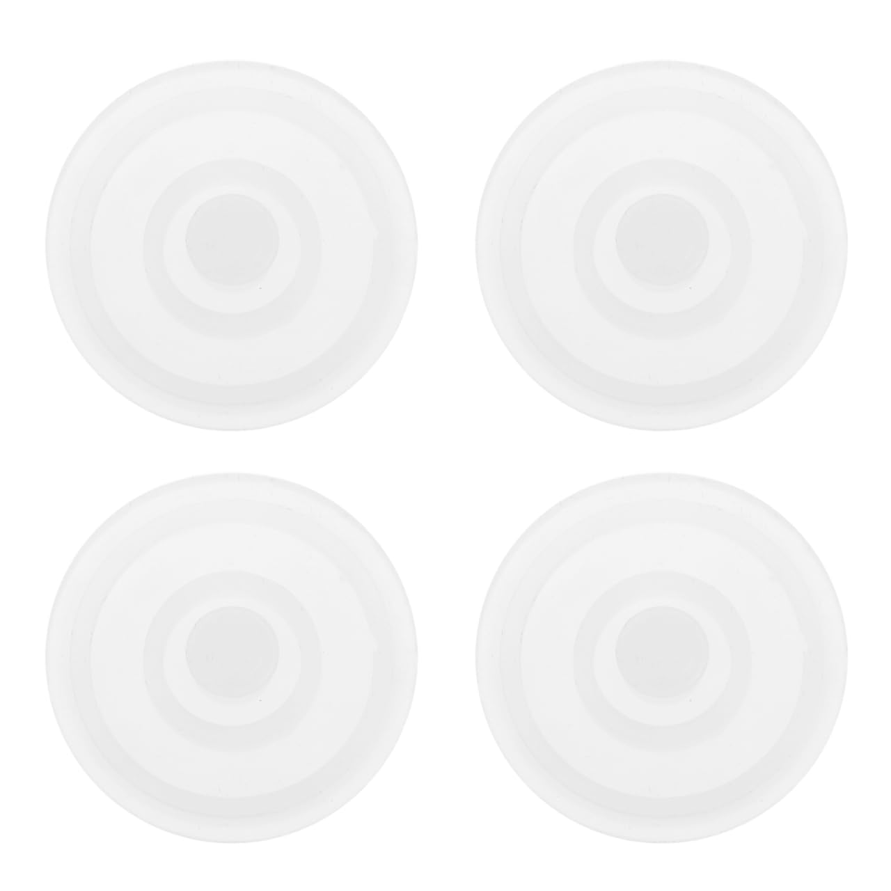Toyvian 4Pcs Silicone Replacement Gaskets for Large Insulated Water Bottles Leak-Proof Airtight Sealing Rings Compatible with Sports Hydration Cups for Hot and Cold Drinks