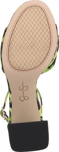 Jessica Simpson Womens Kaliah Shimmer Faux Suede Ankle Strap4