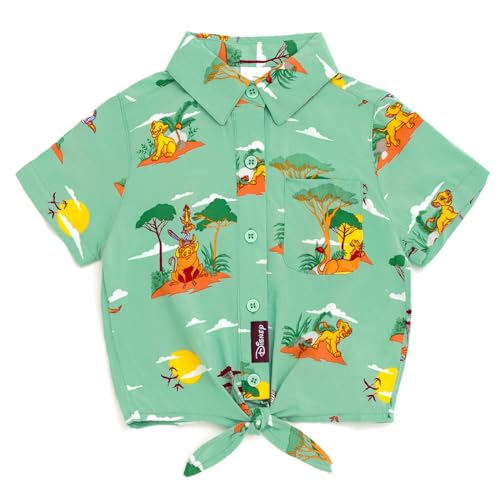 Disney Lion King Simba Nala Timon Pumbaa Mufasa Zazu Matching Family Hawaiian Button Down Shirt Toddler to Big Kid