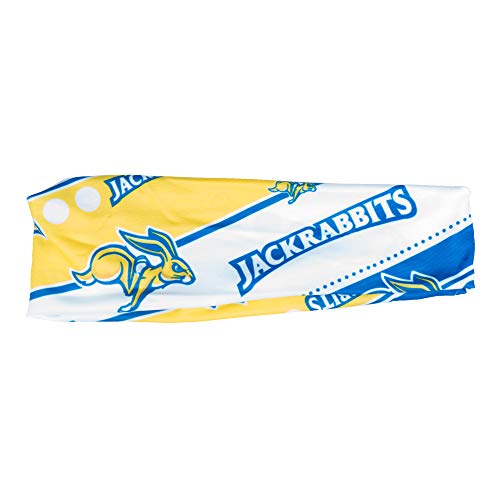 Littlearth unisex-adult NCAA South Dakota State Jackrabbits Stretch Headband, Team Color, One Size