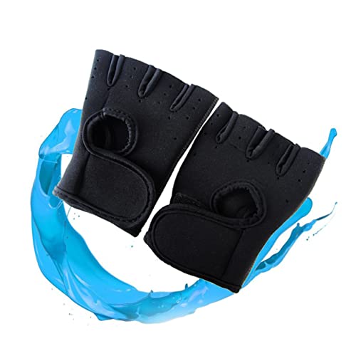 BESPORTBLE Outdoor Half Finger Cycling Gloves Breathable Antiskid Sports Gloves for Fitness Weightlifting and Gym Workouts XL Black