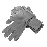 DECORNIJIA 3 Pares Guantes de Ciclismo de Nylon Elásticos con Antideslizante para Verano Transpirables y para Actividades al Aire como Ciclismo Senderismo y Escalada