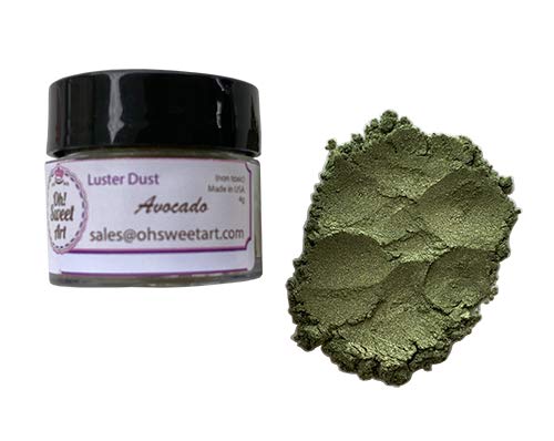 Polvo de aguacate (recipiente de 0.14 oz) por Oh! Sweet Art Corp