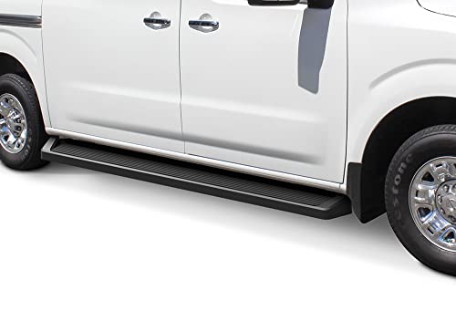 Estribos Tuxtreme 6in Negro para Nissan NV 1500 2500 3500 miniatura 1
