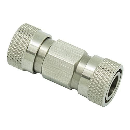 Universal Foster Quick-Disconnect Coupling Fill Adapter PCP Paintball HPA Air Tool Fittings (8mm Female to 8mm Female), 8MM Male to Male