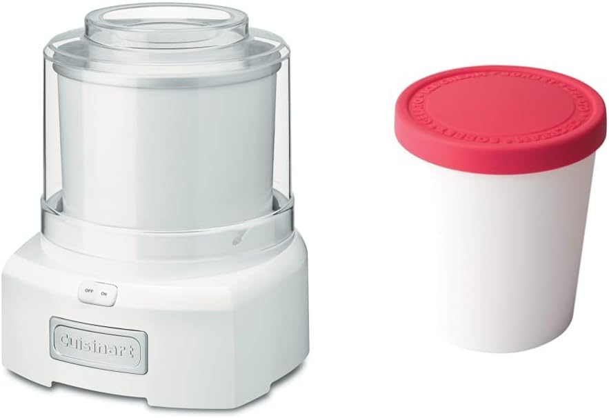 Cuisinart ICE21C Frozen Yogurt, Ice Cream and Sorbet Maker & Tovolo