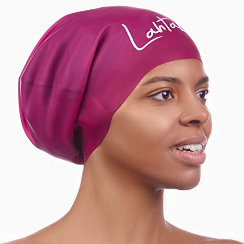 Long Hair Swim Cap - Shower Cap - Stylish Swim Cap for Braids