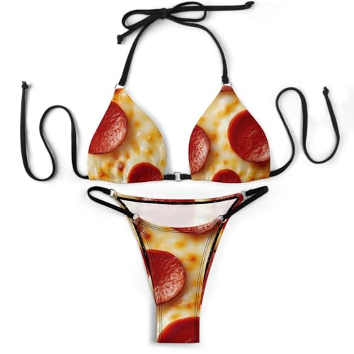 Sexy Halter Triangle Bikini Sets Travel Summer Swimsuit Two Piece Bathing Suit3