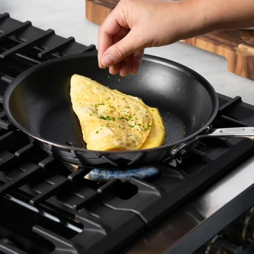 All Clad Copper Core Fry Pan, Nonstick, 5 Ply Bonded Cookware (8 Inch)
