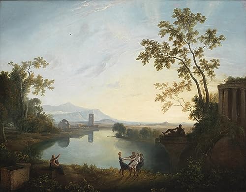 Poster sur toile sans cadre 58x90cm paysage classique Apollo GerRit