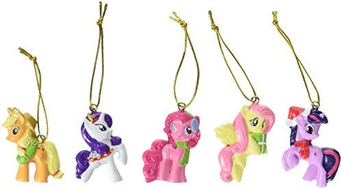My Little Pony Kurt Adler 5-Piece Resin Ornament Set