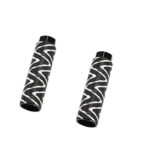 KOOBOOK 2Pcs Aluminum Alloy Bike Pedals Axle Foot Rest Pegs Bike Pegs BMX