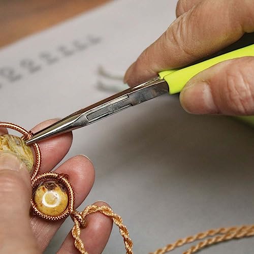 Pince à bec micro-fine pour manipuler les petits bijoux sans fatigue