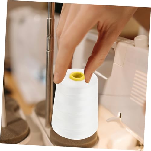 Hilo de costura blanco de algodón 1 rollo miniatura 5