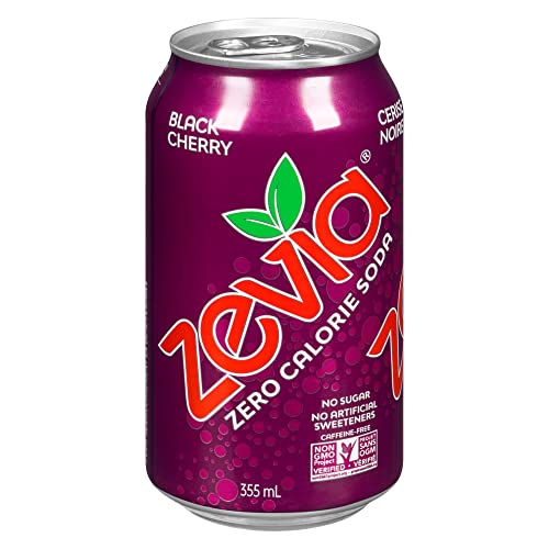 Zevia Soda cerise noire 24x355ml
