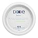 Dixie Basic 8.5 Inch Light-Weight Paper Plates By GP PRO, White, 500 Count (125 Disposable Plates Per Pack, 4 Packs Per Case), DBP09W