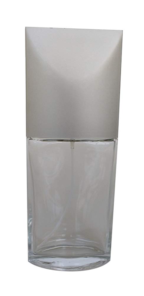 85 ml (2.85 oz) Large Thick Glass with Platinum Cap Empty, Refillable Perfume/Cologne/Splash Replacement Spray Bottle with Fine Mist Atomizer