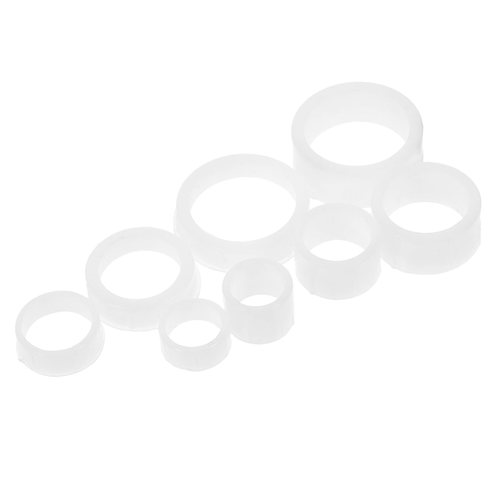 Mikikit Grinder Wheel Reducer Adapters Bench Grinder Wheel Bushing Plastic Reducing Bushings for Bench Grinders