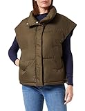 s.Oliver Damen Weste ärmellos; khaki/oliv; 100% Polyester