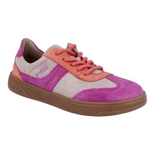 Richter Kinderschuhe 1893 Sneaker, Crepe/Fuchsia/Parrot, 37 EU