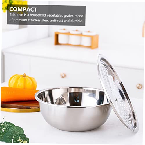 Rallador y Cortador de Verduras de Acero Inoxidable miniatura 3