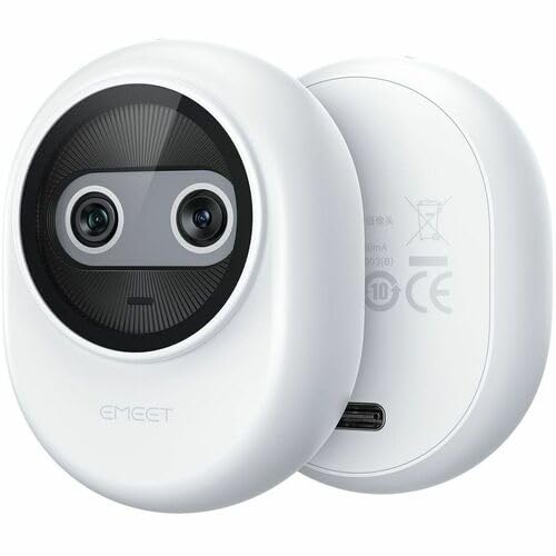 EMEET Piko (White) - Dual-lens Webcam with one 4K Image Collection Lens and one AI Assist Lens, Boosting color accuracy, face recognition, and ultra-fast focus. 3 MEMS Mics power 3 Voice Modes for Mee-image-32