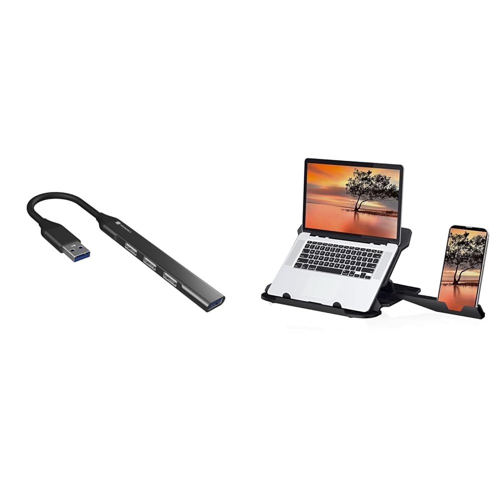 Portronics Mport 31 USB Hub (4-in-1), Multiport Adapter with 1 x USB 3.0 & 3 x USB 2.0 Ports, up to (B0C591Q8L3) Amazon Price History, Amazon Price Tracker