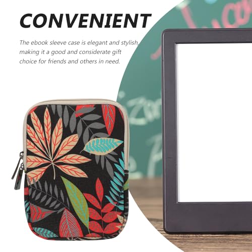 Funda para lector de libros electrónicos en lona para viajes y diario 6