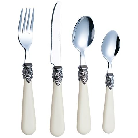 Exzact Vintage 24-Piece Cutlery Set Cover