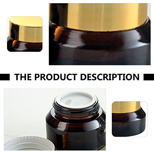 FRCOLOR 6 Vasetti di Crema di Vetro 15 Ml Vasetti