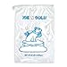 ICE N COLD Ice Bags with Drawstring Closure | 20lb, 100ct/cs | 50 mic Thickness | Portable Storage and Freezer Keeper