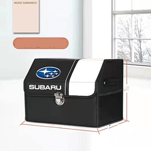 スバル 収納ボックス レヴォーグ レガシィ フォレスター インプレッサスポーツ XV B4 BRZ G4ラゲッジ収納ソフト 専属ロゴ パーティション収納設計 板挟み 丈夫で長持ちする 車用 高品質