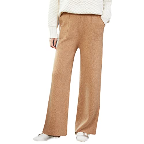 Pantalon en tricot pour femme une caresse de laine chaude en hiver