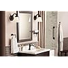 Moen Voss Accessories Bundle 1 - BN Bathroom Hardware Package With Double Post Toilet Paper Holder With 24" Towel Bar, 18" Towel Bar, Towel Ring, Robe Hook And Tank Lever | Ferguson Home