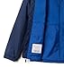 Columbia Youth Boys Rain-Zilla II Jacket, Collegiate Navy/Mountain Blue, Large
