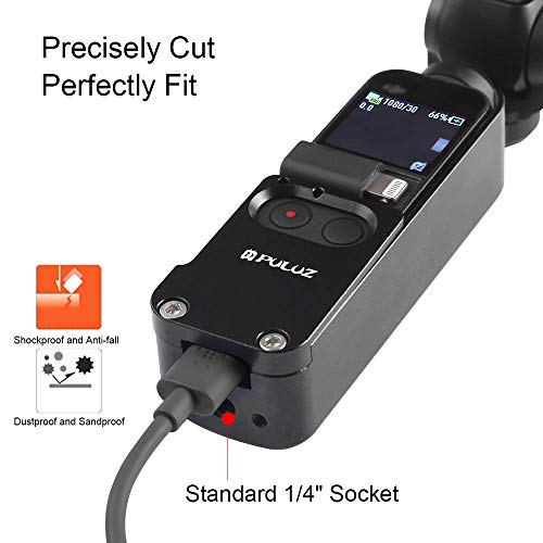 Docooler Puluz Habitação Shell Cnc Liga De Alumínio Caso Capa Protetora Da Câmera De Proteção Para D