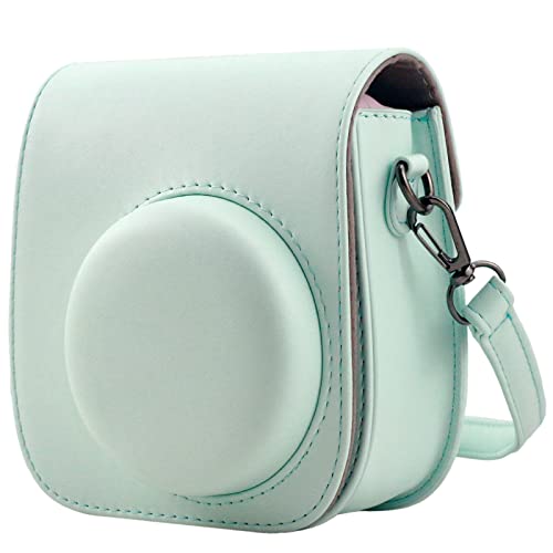 Funda protectora para cámara Fujifilm Instax Mini 12 11 9 8 verde claro miniatura 1