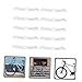 BIUDECO 10Pcs Bicycle Wheel Spoke Reflectors Night Safety Warning Reflectors for Road and Mountain Bikes Reflective Bike Accessories for Enhanced Visibility