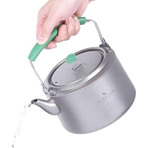 iBasingo 1.2L Camping Titan Kessel Wasserkocher Teekanne Cover