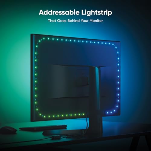 Tira LED Nanoleaf PC Screen Mirror RGB 2.5M miniatura 2