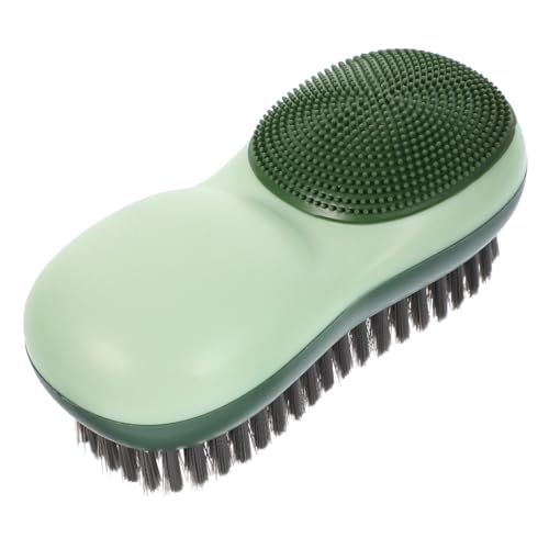 VANZACK Wäschebürste mit Doppelseitigen Weichen Borsten Vielseitige Reinigungshilfe für Kleidung Schuhe und Empfindliche Textilien Langlebige Bürste zur Fleckenentfernung Schonend